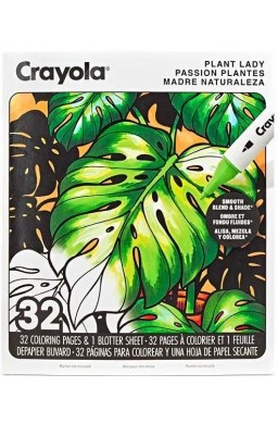 Kolorowanka dla dorosłych - Miłośniczka roślin