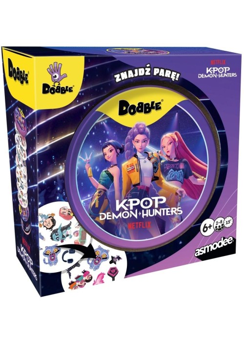 Dobble K-Pop Demon Hunters REBEL
