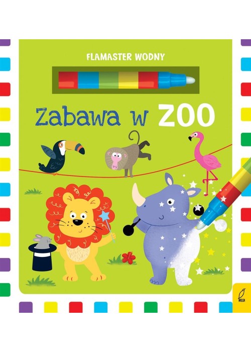 Flamaster wodny. Zabawa w zoo
