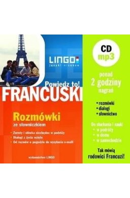 Francuski. Rozmówki + audiobook MP3 Powiedz to!