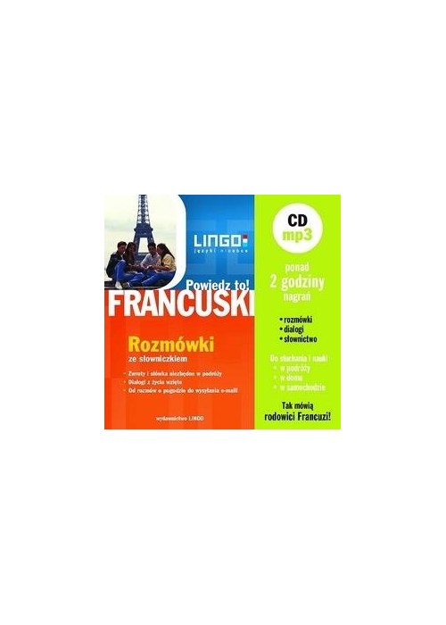 Francuski. Rozmówki + audiobook MP3 Powiedz to!
