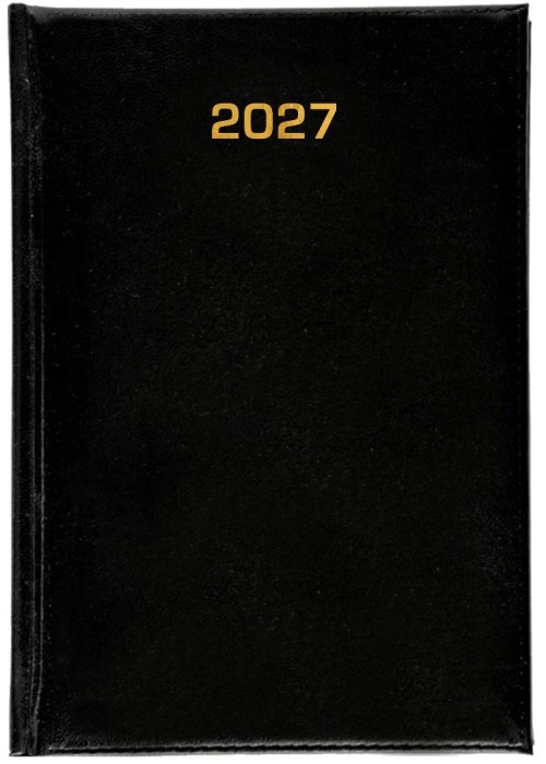 Kalendarz 2027 dzienny A5 Baladek Czarny
