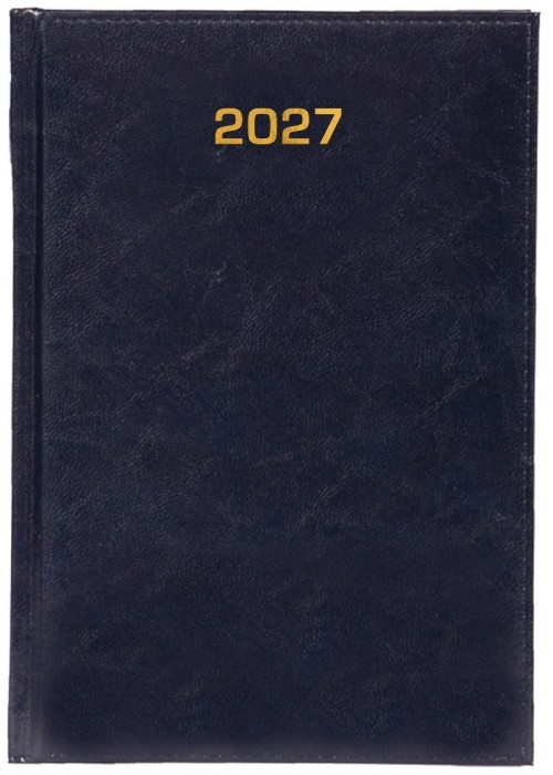 Kalendarz 2027 dzienny A5 Baladek Granat