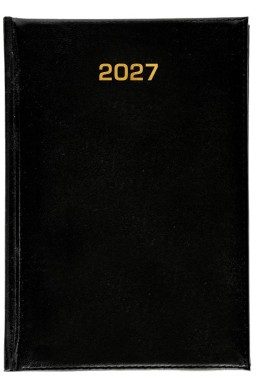 Kalendarz 2027 dzienny B6 Baladek Czarny