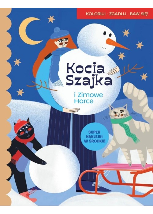 Kocia Szajka i zimowe harce. Książka z...