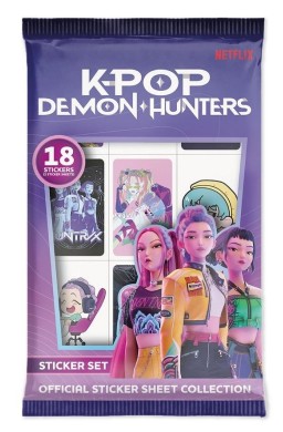 K-Pop Demon Hunter saszetka z mini naklejkami