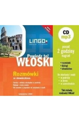 Włoski. Rozmówki + audiobook MP3 Powiedz to!