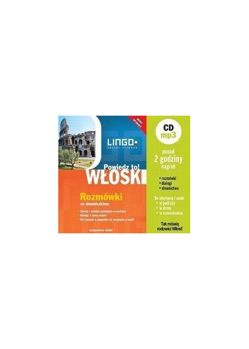 Włoski. Rozmówki + audiobook MP3 Powiedz to!