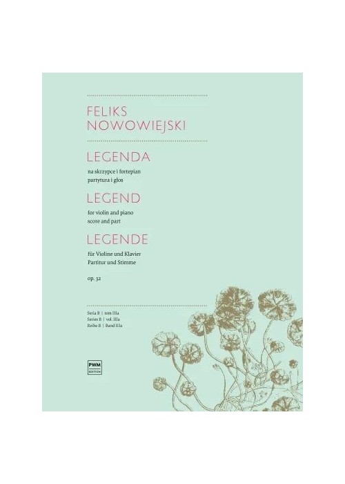Legenda op.32 na skrzypce i fortepian