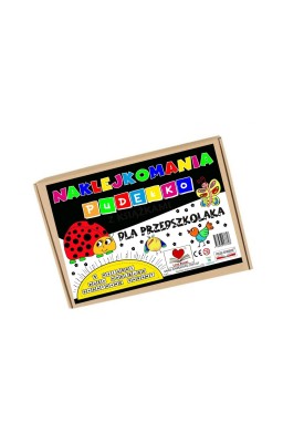 Naklejkomania. Pudełko z książkami dla przedszkola