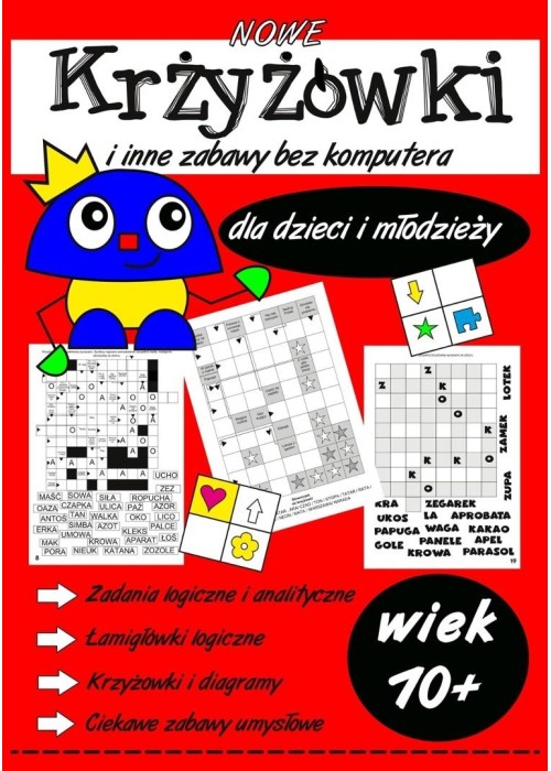 Nowe krzyżówki i inne zabawy bez komputera...
