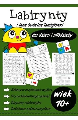 Labirynty i inne świetne łamigłówki dla dzieci i m