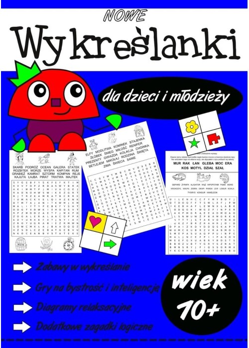 Nowe wykreślanki dla dzieci i młodzieży 10+