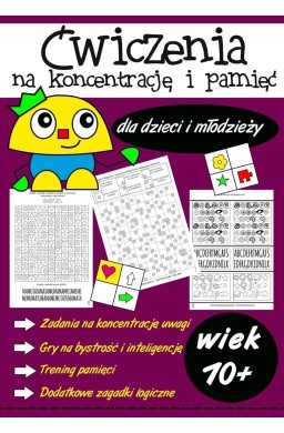 Ćwiczenia na koncentrację i pamięć dla dzieci...