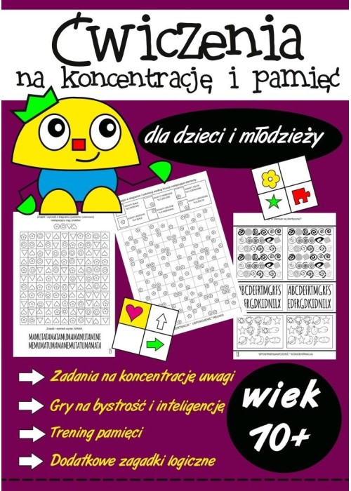 Ćwiczenia na koncentrację i pamięć dla dzieci...