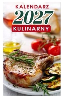 Kalendarz 2027 B7 zdzierak Kulinarny