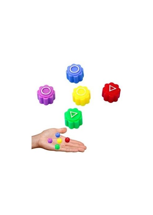 Kości do gry w gonggi hacele squid games 5szt