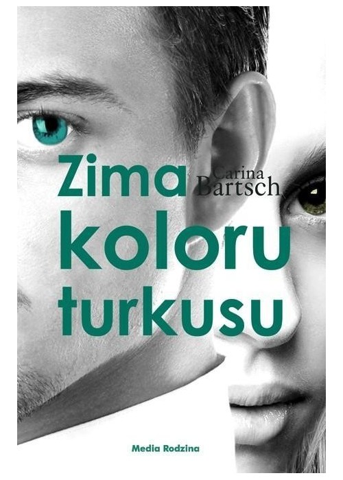 Zima koloru turkusu