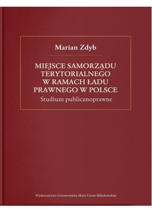 Miejsce samorządu terytorialnego w ramach ładu...