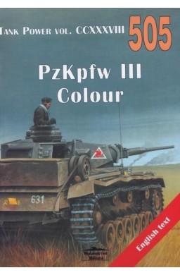 505 PZKPFW III COLOR Tank Power vol. CCXXXVIII 505