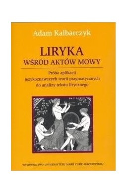 Liryka wśród aktów mowy