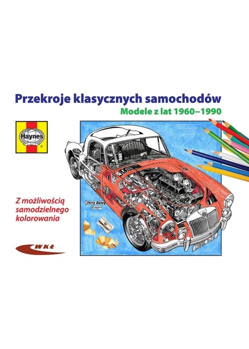 Przekroje klasycznych samochodów. Modele 1960-1990