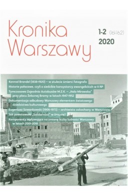 Kronika Warszawy 1-2 (161-162)/2020