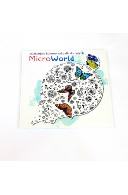 Microworld. Relaksująca kolorowanka dla dorosłych