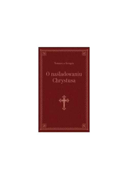 O naśladowaniu Chrystusa - bordo