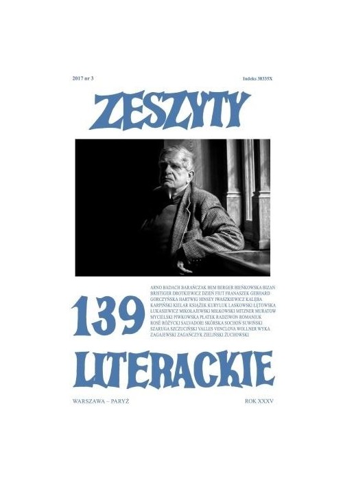 Zeszyty literackie 139 3/2017