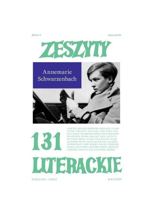 Zeszyty literackie 131 3/2015