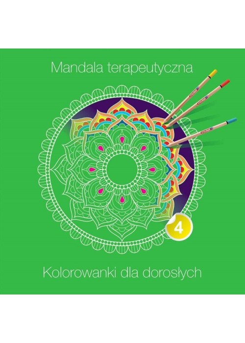 Mandala terapeutyczna 4. Kolorowanki dla dorosłych