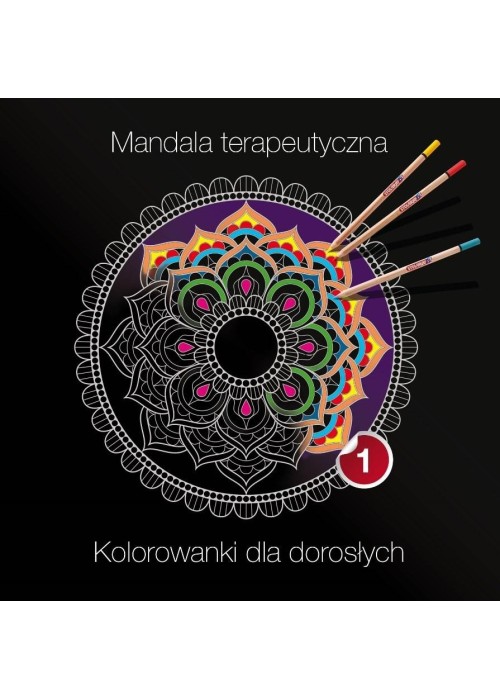 Mandala terapeutyczna 1. Kolorowanki dla dorosłych