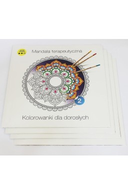 Mandala terapeutyczna 2. Kolorowanki dla dorosłych