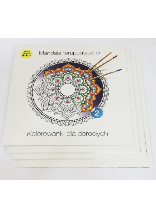 Mandala terapeutyczna 2. Kolorowanki dla dorosłych