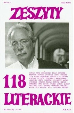 Zeszyty literackie 118 2/2012