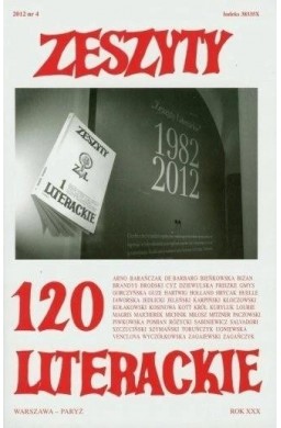 Zeszyty literackie 120 4/2012