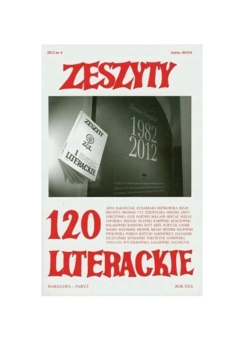 Zeszyty literackie 120 4/2012
