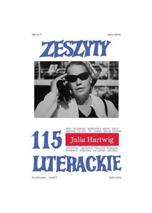 Zeszyty literackie 115 3/2011