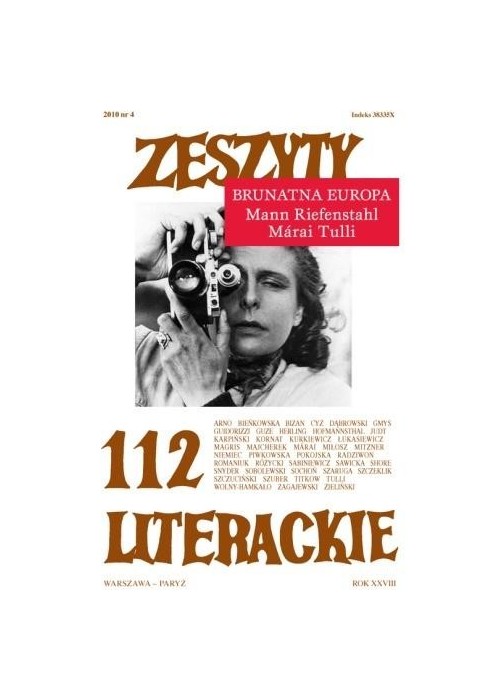 Zeszyty literackie 112 4/2010