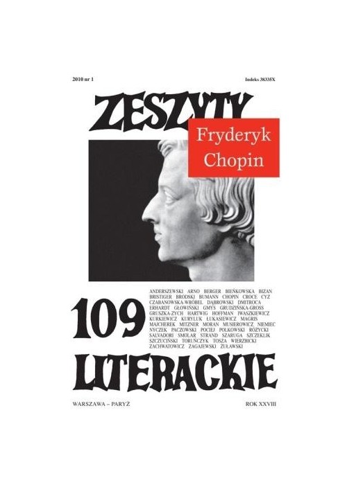 Zeszyty literackie 109 1/2010