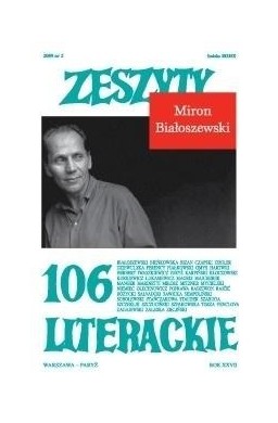 Zeszyty literackie 106 2/2009