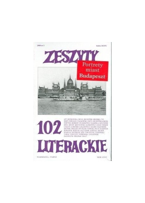 Zeszyty literackie 102 2/2008