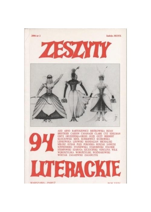 Zeszyty literackie 94 2/2006