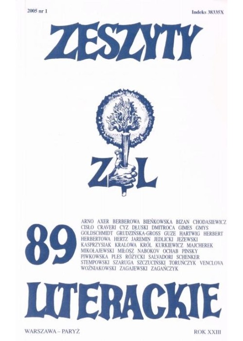 Zeszyty literackie 89 1/2005