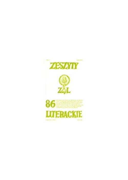 Zeszyty literackie 86 2/2004