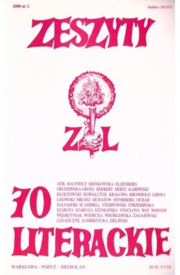 Zeszyty literackie 70 2/2000