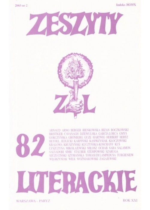 Zeszyty literackie 82 2/2003