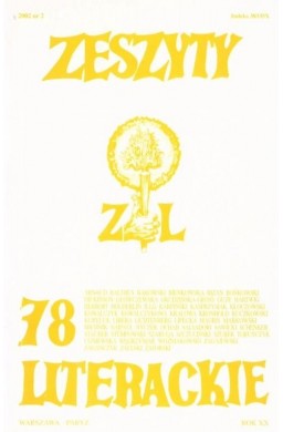 Zeszyty literackie 78 2/2002