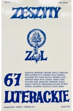 Zeszyty literackie 67 3/1999